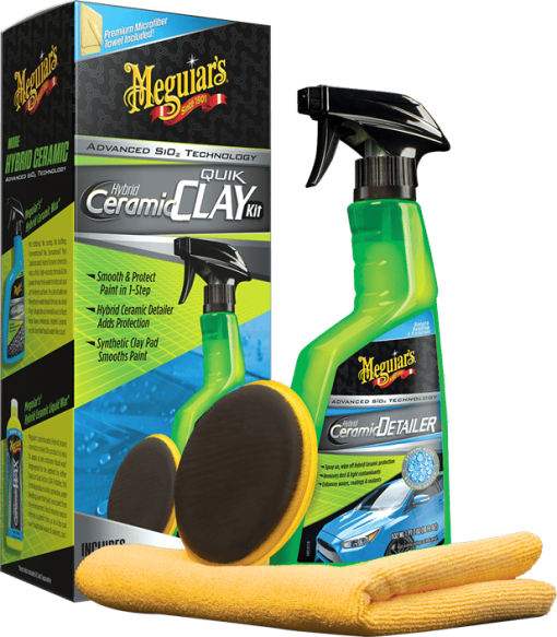 Rengöringslerakit Meguiars Hybrid Ceramic Clay Kit 532ml