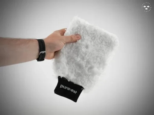 Tvätthandske Mikrofiber Pure:est (Vit)