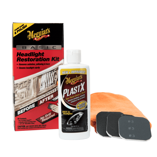 Poleringssats Strålkastare Meguiars Headlight Restoration Kit Basic