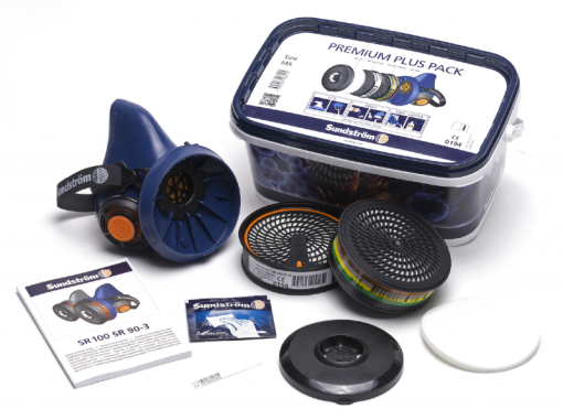 Halvmask Sundström SR 100 M/L Premium Plus Pack