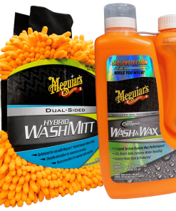 Tvättpaket Meguiars Hybrid Ceramic Wash & Wax & Hybrid Wash Mitt