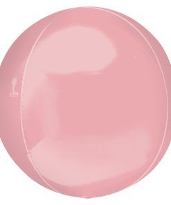 Folieballong - Klot - Ljusrosa - Klot, Folieballonger, Ballonger