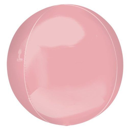Folieballong - Klot - Ljusrosa - Klot, Folieballonger, Ballonger