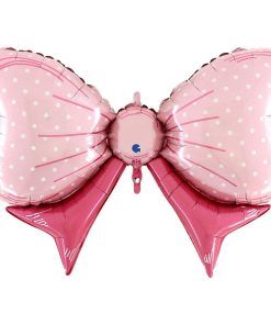 Folieballong - Rosa rosett - 109 cm - Shapes, Folieballonger, Ballonger