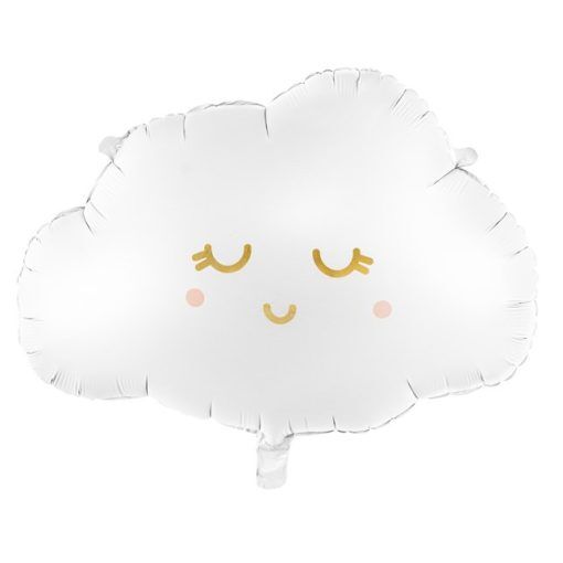 Folieballong - Moln - Sleeping Eyes - Shapes, Folieballonger, Ballonger