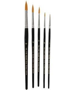 Penslar - Runda - 5st - 5-pack - DIY & Pyssel