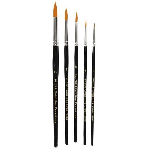Penslar - Runda - 5st - 5-pack - DIY & Pyssel