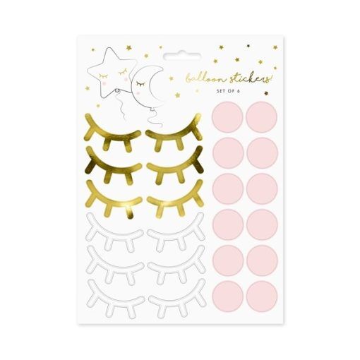 Party stickers - Little star - Kalasdekorationer