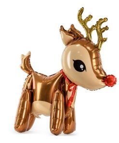 Folieballong - Rudolf - Juldekorationer, Julartiklar