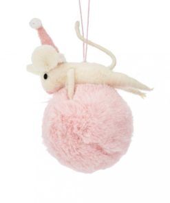 Julgranskula - Sass & Belle - Filt - Pom pom/Mus - Juldekorationer, Julartiklar