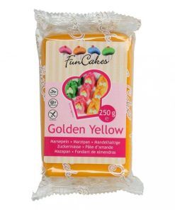 Marsipan - Golden Yellow - Funcakes - Marsipan