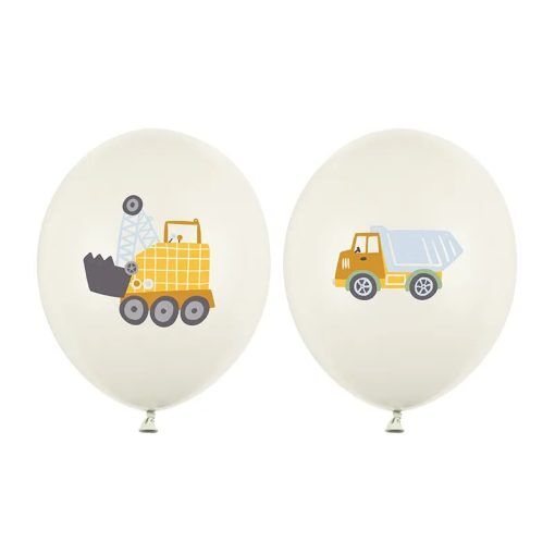 Ballonger - 50-pack - Truck Party - Ballonger med tryck, Ballonger