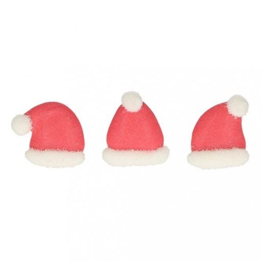 Sockerdekorationer - Tomteluvor - 12-pack - Julbakning, Julartiklar