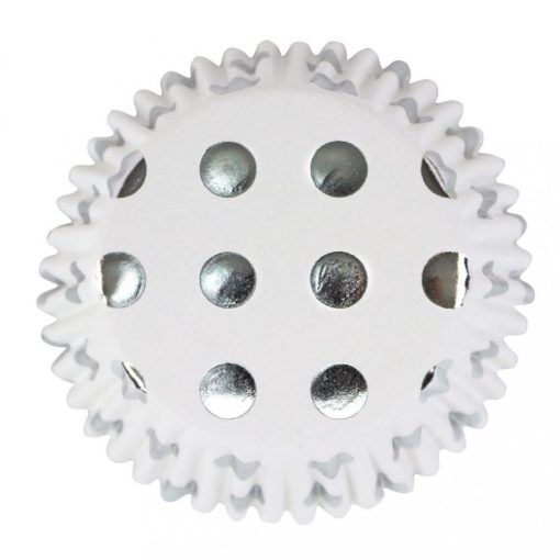 Muffinsformar - Prickiga - Metallic/Silver - 30-pack - Muffinsformar, Cupcakes & Muffins