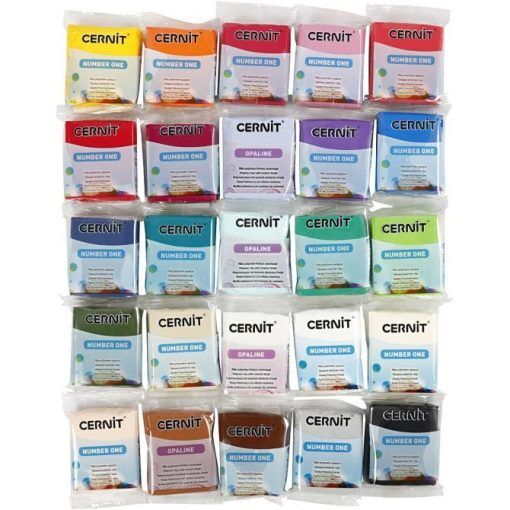 Cernitlera - Mixpack - 25st x 56g - Lera, Pyssel