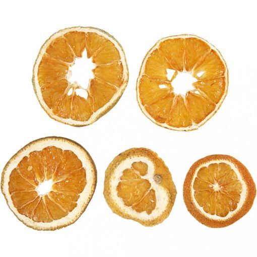 Apelsinskivor - 5-pack - Juldekorationer, Julartiklar