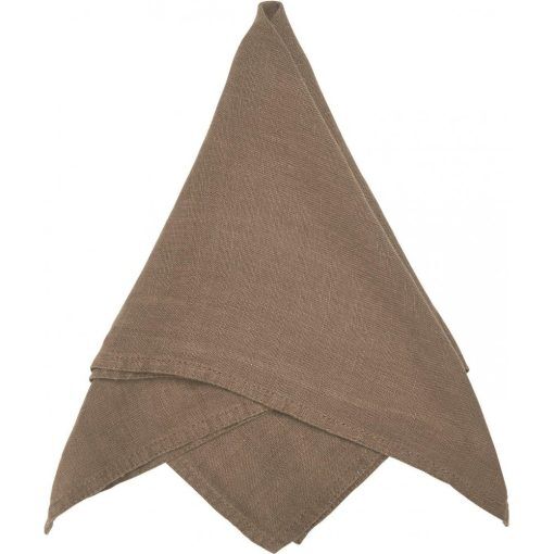 Julie servett 45 x 45 cm - Mocca - Servetter, Dukning