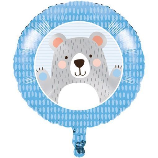 Folieballong - Birthday Bear - Folieballonger, Ballonger