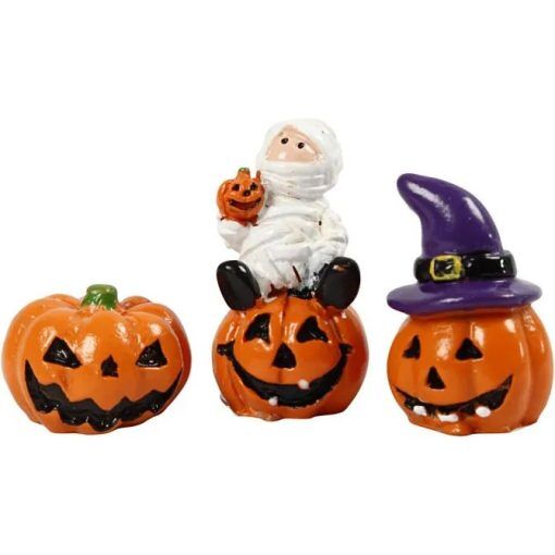 Minifigurer - Halloween - Mumie - 3-pack - Halloweendekorationer, Halloween