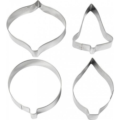 Utsticksform - olika former - H: 8 cm - 4 st - Utstickare