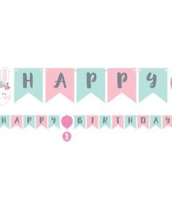 Vimpel - Birthday Bunny - Vimplar till kalas, Kalasdekorationer