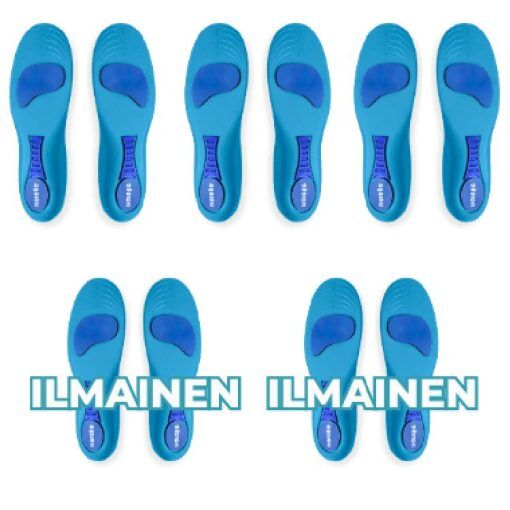 Norelie Comfysole Pohjalliset - Ortopediset Plantaarifaskiitti Pohjalliset - Iskua Vaimentavat Pohjalliset - Vähentää Rasitusta, Miehille, Naisille, 37-38 / 3x pari ComfySole