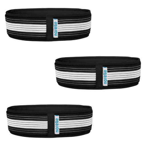 Norelie EasyBelt Iskiaskipuun - Ristiselän Tukivyö Naisille Ja Miehille - Tuplakompressioteknologia Jatkuvaan Kipuun, M (lantion koko 75-110cm) / 3x EasyBelt