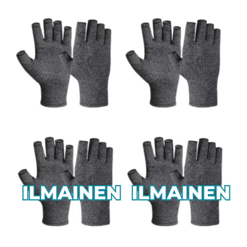 Norelie SootheGlove Kompressiokäsine Nivelrikkoon - Lievittää Kipua Ja Tekee Käsistäsi Taas Vetreät - Hand Support Wrist Brace, S / 2 paria + 2 ilmaiseksi