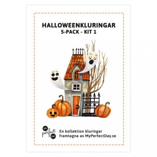 Halloweenkluringar - 5-pack - Kit 1 - Halloweenyyssel, Halloween
