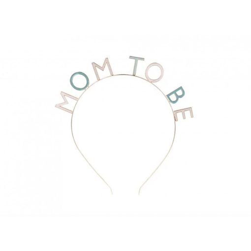 Diadem - Mom to be - Pastell - Till mamman, Baby Shower