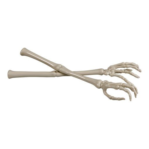 Serveringsbestick - Skelett - 2-pack - Halloweendukning, Halloween
