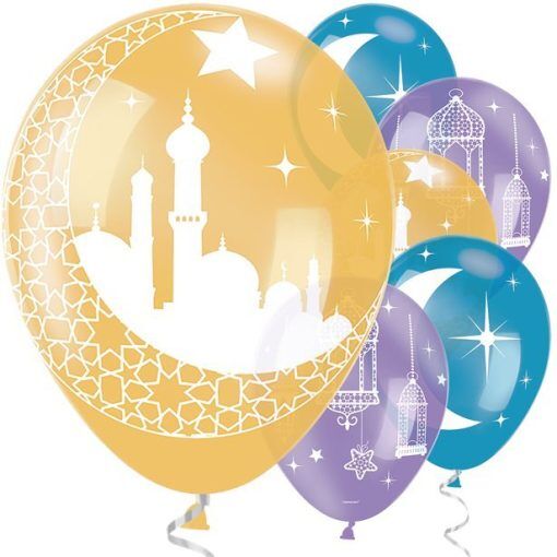 Ballonger - Eid - 6-pack - Kalasballonger