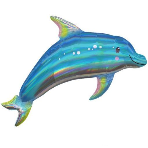 Folieballong - 75 cm - Delfin - Shapes, Folieballonger, Ballonger
