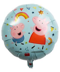Folieballong - Greta Gris - 46 cm - Greta Gris-kalas