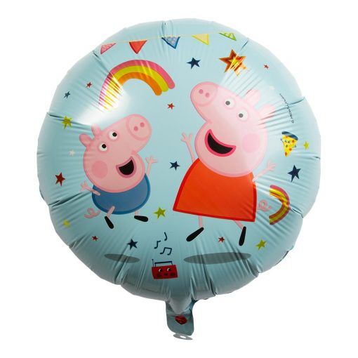 Folieballong - Greta Gris - 46 cm - Greta Gris-kalas