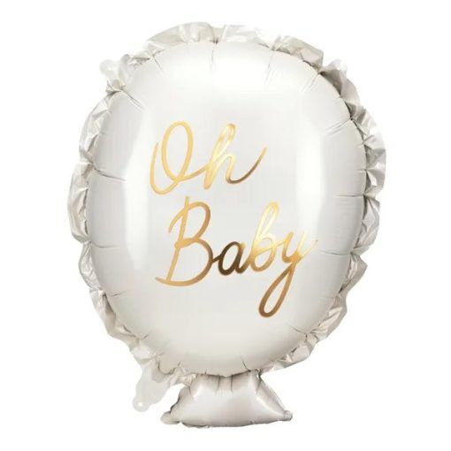 Folieballong - Balloon - Oh Baby - Shapes, Folieballonger, Ballonger