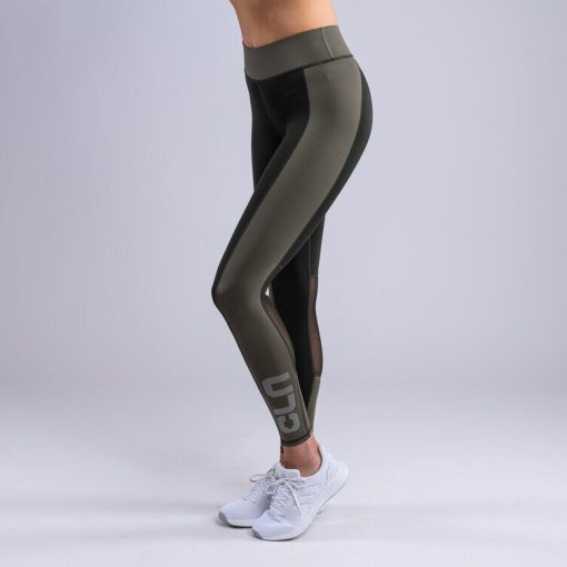 CLN Athletics Tights med fickor Grön Dam Freedom tights Deep forest green