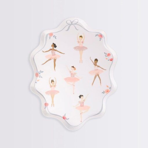 Papptallrikar - Ballerina - Ballerina