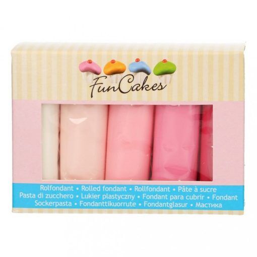 Sugarpaste - Mixpack - Rosa - Mixpack Sugarpaste, Sugarpaste