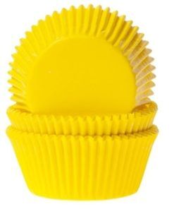Muffinsformar - Gula - 50-pack - Muffinsformar, Cupcakes & Muffins