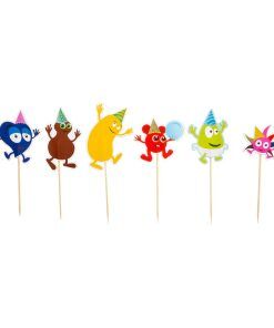 Cake picks - Babblarna - 6-pack - Kalasbakning
