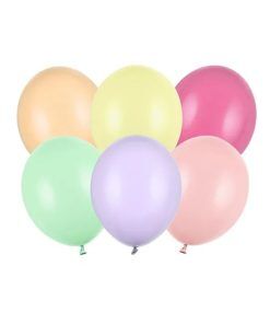 Miniballonger - 100-pack - Pastellmix - Miniballonger, Ballonger