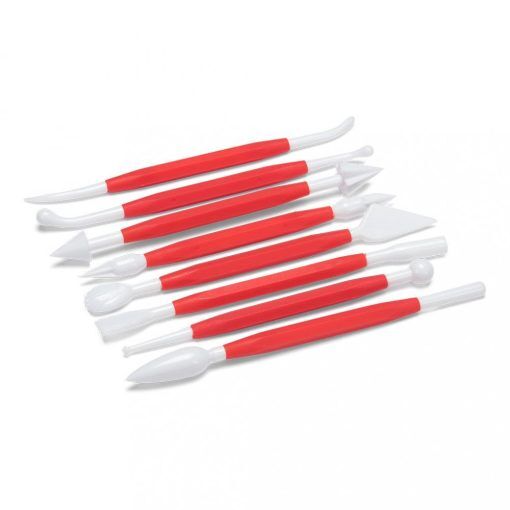 Modelleringsverktyg - Patisse - 8-pack - Modelleringsverktyg, Verktyg & Tyllar