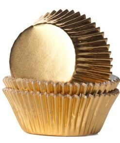 Muffinsformar - Folie - Guld - 24-pack - Muffinsformar, Cupcakes & Muffins