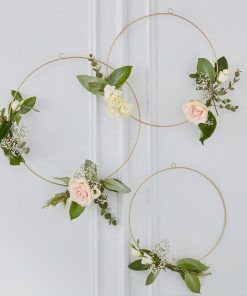 Metallringar - 3-pack - Gold wedding - DIY-produkter, DIY & Pyssel