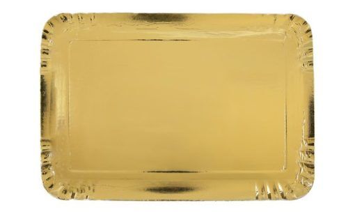 Serveringsfat - Metallic - Guld - 5-pack - Serveringsfat, Dukning