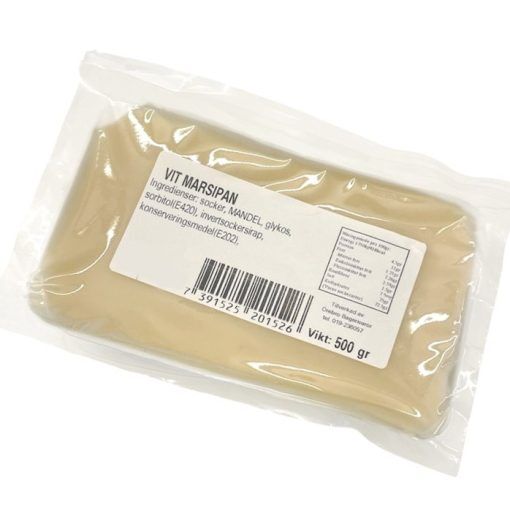 Marsipan - 500g - Vit - Marsipan