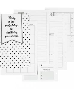 Evighetskalender - 14,2x21cm - Bullet Journal, Pyssel
