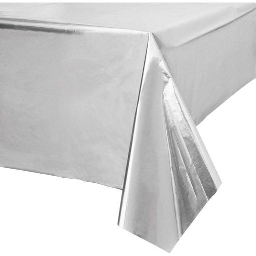 Bordsduk - Silver - PET - 1,4 x 2,4 m - Bordsdukar, Dukning