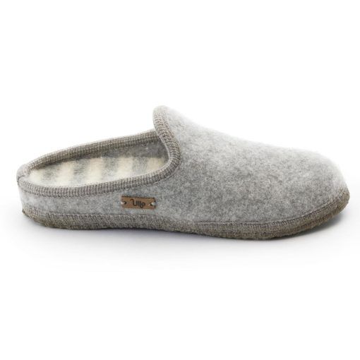 Ulle Legacy tofflor (unisex) - Light Grey Melange - 42
